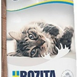 Bozita Indoor & Sterilised Cat Dry Food with Reindeer - 2kg - Wheat Cat Food for Sterilised Domestic Cats - 33% Protein, 14% Fat - GMO Free, Complete Food