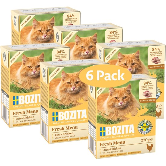 Bozita Indoor & Sterilised Cat Dry Food with Reindeer - 2kg - Wheat Cat Food for Sterilised Domestic Cats - 33% Protein, 14% Fat - GMO Free, Complete Food Bozita Indoor & Sterilised Cat Dry Food with Reindeer - 2kg - Wheat Cat Food for Sterilised Domestic Cats - 33% Protein, 14% Fat - GMO Free, Complete Food