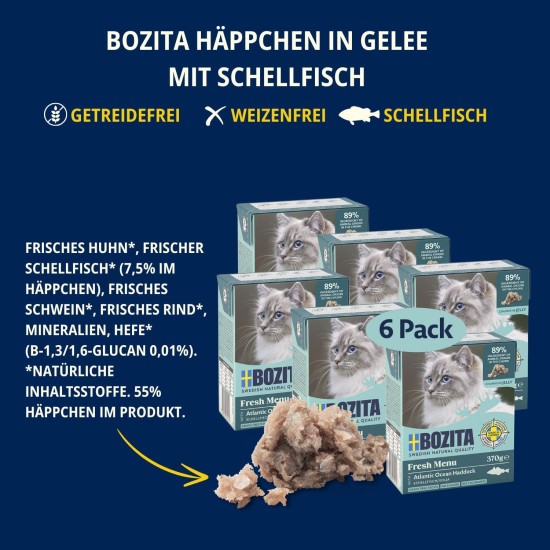 Bozita Indoor & Sterilised Cat Dry Food with Reindeer - 2kg - Wheat Cat Food for Sterilised Domestic Cats - 33% Protein, 14% Fat - GMO Free, Complete Food Bozita Indoor & Sterilised Cat Dry Food with Reindeer - 2kg - Wheat Cat Food for Sterilised Domestic Cats - 33% Protein, 14% Fat - GMO Free, Complete Food