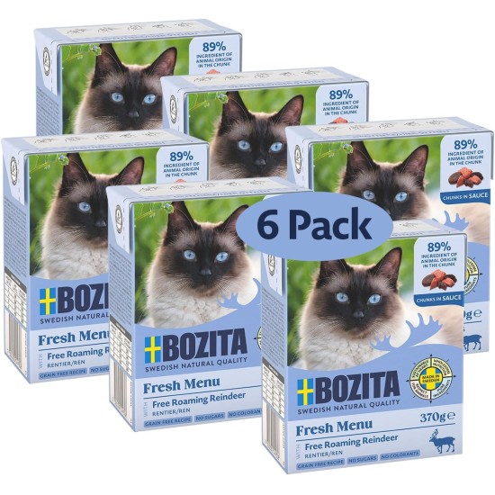 Bozita Indoor & Sterilised Cat Dry Food with Reindeer - 2kg - Wheat Cat Food for Sterilised Domestic Cats - 33% Protein, 14% Fat - GMO Free, Complete Food Bozita Indoor & Sterilised Cat Dry Food with Reindeer - 2kg - Wheat Cat Food for Sterilised Domestic Cats - 33% Protein, 14% Fat - GMO Free, Complete Food