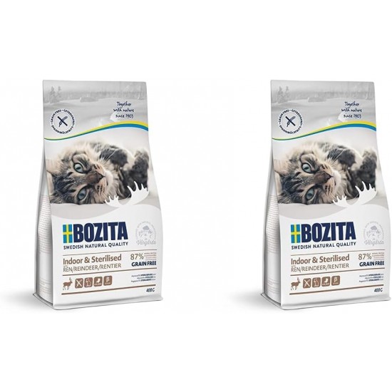 Bozita Large Wheat Free Salmon - 2kg Dry Food for Large Cat Breeds - Wheat Free Cat Food with 31% Protein & 18% Fat - For Sensitive Cats - No Sugar & GMO Bozita Large Wheat Free Salmon - 2kg Dry Food for Large Cat Breeds - Wheat Free Cat Food with 31% Protein & 18% Fat - For Sensitive Cats - No Sugar & GMO