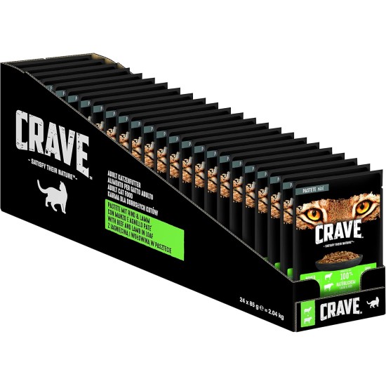 CRAVE Cat Portion Bag Sauce with Chicken 28 x 85 g CRAVE Cat Portion Bag Sauce with Chicken 28 x 85 g