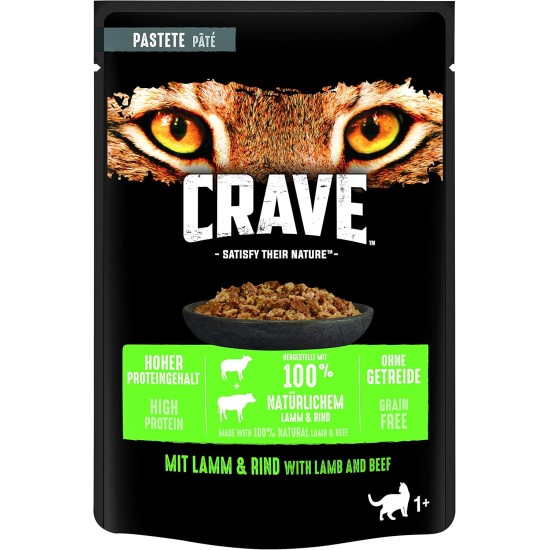 CRAVE Cat Portion Bag Sauce with Chicken 28 x 85 g CRAVE Cat Portion Bag Sauce with Chicken 28 x 85 g
