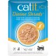 Catit Divine Shreds, Premium Cat Food, Dry Food Topping, Topping for Dry Food, with Tuna with Chicken Meat and Wakame, Pack of 1, 75 g Catit Divine Shreds, Premium Cat Food, Dry Food Topping, Topping for Dry Food, with Tuna with Chicken Meat and Wakame, Pack of 1, 75 g