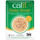 Catit Divine Shreds, Premium Cat Food, Dry Food Topping, Topping for Dry Food, with Tuna with Chicken Meat and Wakame, Pack of 1, 75 g Catit Divine Shreds, Premium Cat Food, Dry Food Topping, Topping for Dry Food, with Tuna with Chicken Meat and Wakame, Pack of 1, 75 g