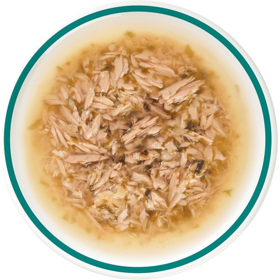 Catit Divine Shreds, Premium Cat Food, Dry Food Topping, Topping for Dry Food, with Tuna with Chicken Meat and Wakame, Pack of 1, 75 g Catit Divine Shreds, Premium Cat Food, Dry Food Topping, Topping for Dry Food, with Tuna with Chicken Meat and Wakame, Pack of 1, 75 g