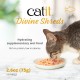 Catit Divine Shreds, Premium Cat Food, Dry Food Topping, Topping for Dry Food, with Tuna with Chicken Meat and Wakame, Pack of 1, 75 g Catit Divine Shreds, Premium Cat Food, Dry Food Topping, Topping for Dry Food, with Tuna with Chicken Meat and Wakame, Pack of 1, 75 g