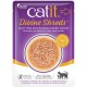 Catit Divine Shreds, Premium Cat Food, Dry Food Topping, Topping for Dry Food, with Tuna with Chicken Meat and Wakame, Pack of 1, 75 g Catit Divine Shreds, Premium Cat Food, Dry Food Topping, Topping for Dry Food, with Tuna with Chicken Meat and Wakame, Pack of 1, 75 g