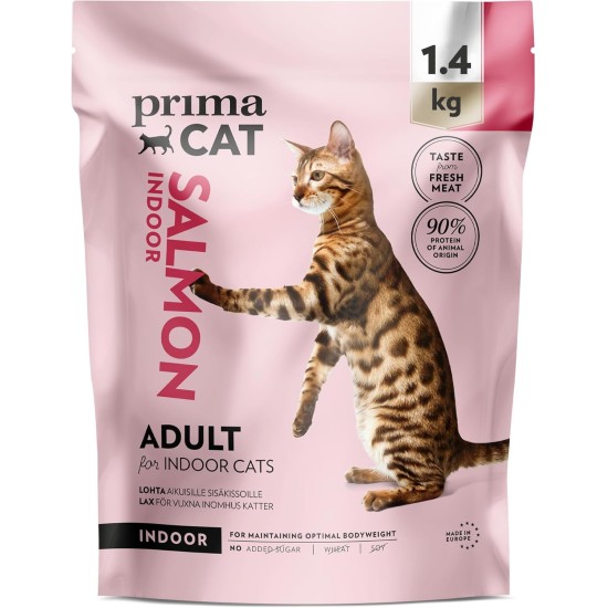 Complete Dry Food with Salmon Flavour for Cats, Food for Adult Domestic Cats, 400 g Complete Dry Food with Salmon Flavour for Cats, Food for Adult Domestic Cats, 400 g