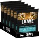 Crave Adult Dry Food with Turkey & Chicken, 6 Bags, 6 x 750 g, Premium Dry Cat Food with High Protein Content and Grain-Free, Made with 100% Natural Chicken Crave Adult Dry Food with Turkey & Chicken, 6 Bags, 6 x 750 g, Premium Dry Cat Food with High Protein Content and Grain-Free, Made with 100% Natural Chicken