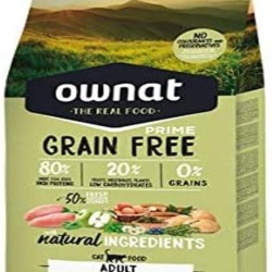 DOG Copenhagen Ownat Grain-Free Adult Dry Cat Food, Chicken/Turkey, 3 kg DOG Copenhagen Ownat Grain-Free Adult Dry Cat Food, Chicken/Turkey, 3 kg