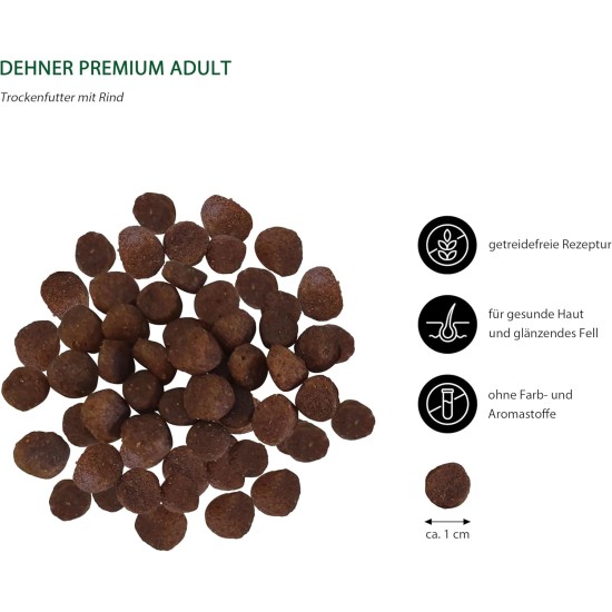 Dehner Premium Cat Food Dry Food Grain Free Adult Cat Trout 2kg Dehner Premium Cat Food Dry Food Grain Free Adult Cat Trout 2kg