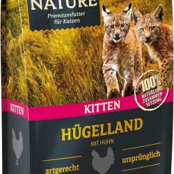 Dehner Wild Nature Kitten Hügelland Dry Food Grain-Free for Young Cats, Chicken, 1.5 kg Dehner Wild Nature Kitten Hügelland Dry Food Grain-Free for Young Cats, Chicken, 1.5 kg