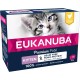 EUKANUBA Junior Wet Grain-Free Cat Food - Premium Wet Food with Lots of Salmon for Kittens, 12 x 85 g EUKANUBA Junior Wet Grain-Free Cat Food - Premium Wet Food with Lots of Salmon for Kittens, 12 x 85 g