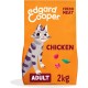 Edgard & Cooper Adult Cat Food Chicken 2kg Sterilized & Active Cat Food Grain-Free Natural Ingredients Fresh Meat Hypoallergenic No Added Sugar Edgard & Cooper Adult Cat Food Chicken 2kg Sterilized & Active Cat Food Grain-Free Natural Ingredients Fresh Meat Hypoallergenic No Added Sugar