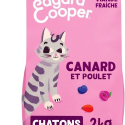 Edgard Cooper Dry Cat Food Sterilised Kitten (Duck & Chicken 2kg) Fresh Meat and High Quality Proteins Real Ingredients Sterilized and Active Edgard Cooper Dry Cat Food Sterilised Kitten (Duck & Chicken 2kg) Fresh Meat and High Quality Proteins Real Ingredients Sterilized and Active