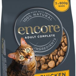 Encore Cat Food Dry Mix 800g, Pack of 3 Encore Cat Food Dry Mix 800g, Pack of 3
