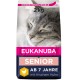 Eukanuba Dry Cat Food Senior Chicken Liver, 10 kg