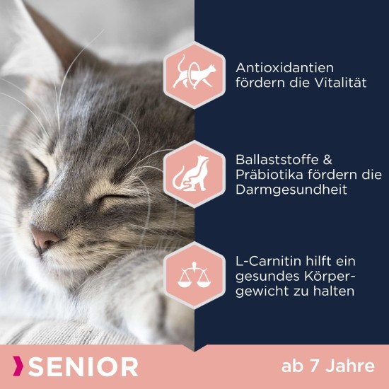 Eukanuba Dry Cat Food Senior Chicken Liver, 10 kg Eukanuba Dry Cat Food Senior Chicken Liver, 10 kg