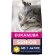 Eukanuba Dry Cat Food Senior Chicken Liver, 10 kg