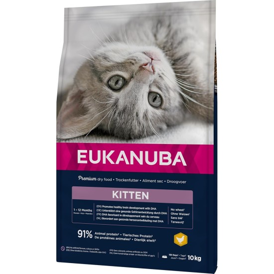 Eukanuba Dry Kitten Food Chicken Liver, 2 kg Eukanuba Dry Kitten Food Chicken Liver, 2 kg