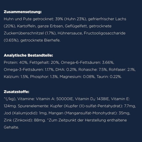 Eukanuba Senior Katzenfutter trocken getreidefrei - Premium Trockenfutter mit viel Lachs für ältere Katzen, 2kg Eukanuba Senior Katzenfutter trocken getreidefrei - Premium Trockenfutter mit viel Lachs für ältere Katzen, 2kg