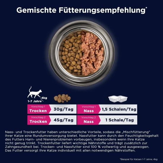 Eukanuba Senior Katzenfutter trocken getreidefrei - Premium Trockenfutter mit viel Lachs für ältere Katzen, 2kg Eukanuba Senior Katzenfutter trocken getreidefrei - Premium Trockenfutter mit viel Lachs für ältere Katzen, 2kg