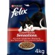 FELIX Countryside Sensations Dry Cat Food with Beef and Chicken, Pack of 1 (1 x 1 kg) FELIX Countryside Sensations Dry Cat Food with Beef and Chicken, Pack of 1 (1 x 1 kg)