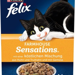 FELIX Farmhouse Sensations Dry Cat Food with Chicken and Turkey 1 kg FELIX Farmhouse Sensations Dry Cat Food with Chicken and Turkey 1 kg