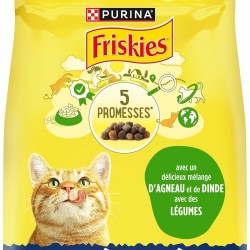 FRISKIES Lamb, Turkey and Vegetables - 1.5kg - Sterilised Cat Dry Food FRISKIES Lamb, Turkey and Vegetables - 1.5kg - Sterilised Cat Dry Food