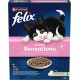 Felix Junior Sensations Dry Cat Food, Chicken and Turkey, with Milk and Vegetables, Pack of 5 (5 x 1 kg)