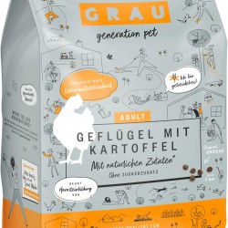 GRAU The Original Dry Cat Food - Poultry with Potato, Pack of 1 (1 x 2 kg), Grain-Free, for Adult Cats GRAU The Original Dry Cat Food - Poultry with Potato, Pack of 1 (1 x 2 kg), Grain-Free, for Adult Cats