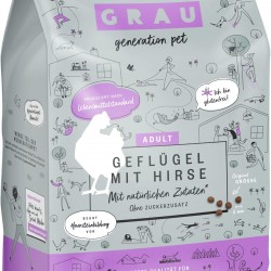 GRAU The Original Dry Food for Cats - Poultry with Millet, 1 Pack (1 x 2 kg), Gluten-Free, for Adult and Older Cats GRAU The Original Dry Food for Cats - Poultry with Millet, 1 Pack (1 x 2 kg), Gluten-Free, for Adult and Older Cats