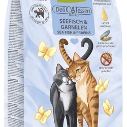 GranataPet DeliCatessen Sea Fish & Shrimp Adult, Dry Food for Cats, Tasty Cat Food, Complete Feed without Grains & No Added Sugar, 1800 g GranataPet DeliCatessen Sea Fish & Shrimp Adult, Dry Food for Cats, Tasty Cat Food, Complete Feed without Grains & No Added Sugar, 1800 g