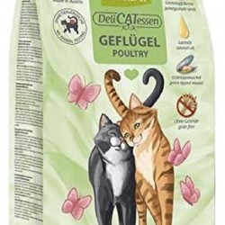 GranataPet Delicatessen Adult Poultry, 300 g, Dry Food for Cats, Tasty Cat Food, Complete Feed without Grains and No Added Sugar GranataPet Delicatessen Adult Poultry, 300 g, Dry Food for Cats, Tasty Cat Food, Complete Feed without Grains and No Added Sugar