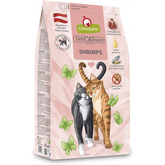 GranataPet Delicatessen Adult Poultry, 300 g, Dry Food for Cats, Tasty Cat Food, Complete Feed without Grains and No Added Sugar GranataPet Delicatessen Adult Poultry, 300 g, Dry Food for Cats, Tasty Cat Food, Complete Feed without Grains and No Added Sugar