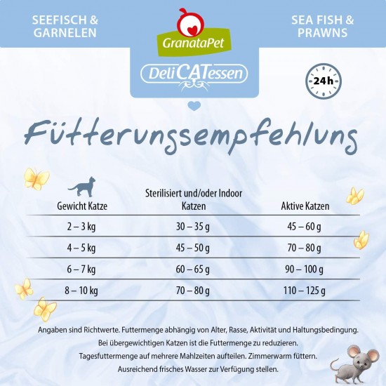 GranataPet Delicatessen Adult Poultry, 300 g, Dry Food for Cats, Tasty Cat Food, Complete Feed without Grains and No Added Sugar GranataPet Delicatessen Adult Poultry, 300 g, Dry Food for Cats, Tasty Cat Food, Complete Feed without Grains and No Added Sugar