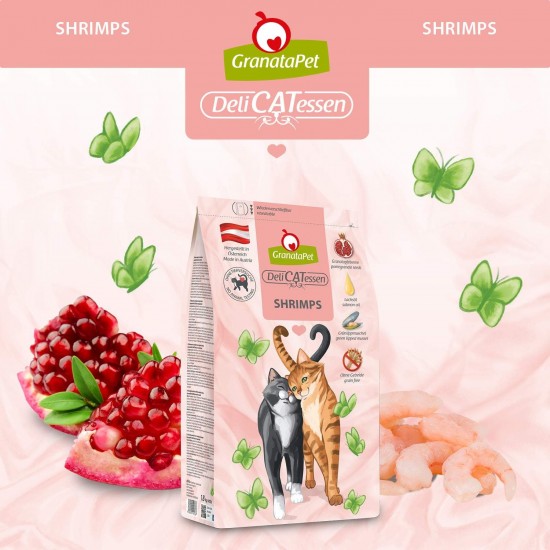 GranataPet Delicatessen Adult Poultry, 300 g, Dry Food for Cats, Tasty Cat Food, Complete Feed without Grains and No Added Sugar GranataPet Delicatessen Adult Poultry, 300 g, Dry Food for Cats, Tasty Cat Food, Complete Feed without Grains and No Added Sugar