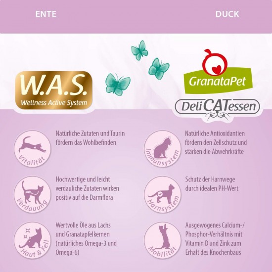 GranataPet Delicatessen Adult Poultry, 300 g, Dry Food for Cats, Tasty Cat Food, Complete Feed without Grains and No Added Sugar GranataPet Delicatessen Adult Poultry, 300 g, Dry Food for Cats, Tasty Cat Food, Complete Feed without Grains and No Added Sugar