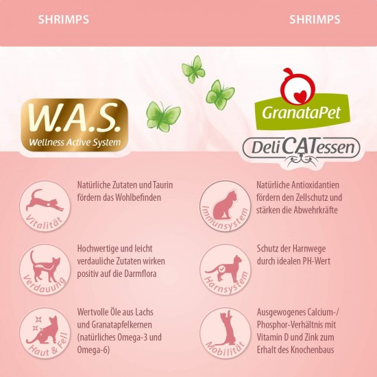 GranataPet Delicatessen Adult Poultry, 300 g, Dry Food for Cats, Tasty Cat Food, Complete Feed without Grains and No Added Sugar GranataPet Delicatessen Adult Poultry, 300 g, Dry Food for Cats, Tasty Cat Food, Complete Feed without Grains and No Added Sugar