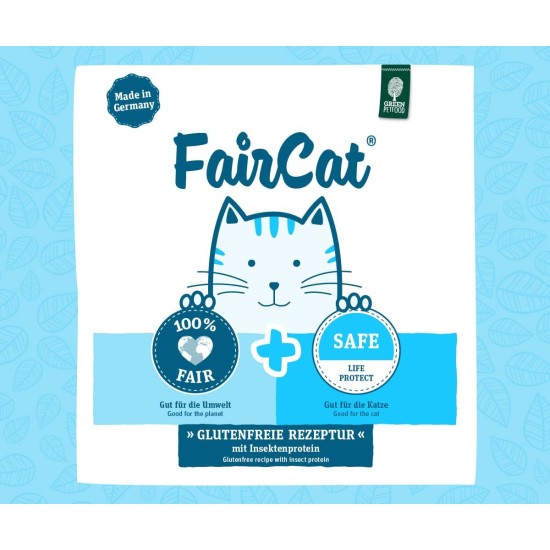 Green Petfood Faircat Safe (1 x 7.5 kg) | Adult | Premium Dry Food for Adult Cats | Chicken & Sustainable Insect Protein | Grain-Free | with Berries & Fruits | Cat Food | Pack of 1 Green Petfood Faircat Safe (1 x 7.5 kg) | Adult | Premium Dry Food for Adult Cats | Chicken & Sustainable Insect Protein | Grain-Free | with Berries & Fruits | Cat Food | Pack of 1