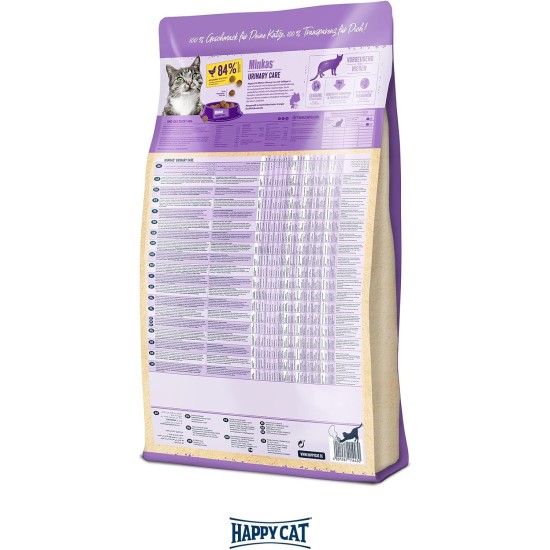 Happy Cat 70375 - Happy Cat Minkas Urinary Care Poultry - Dry Food for Adult Cats - 10 kg Content Happy Cat 70375 - Happy Cat Minkas Urinary Care Poultry - Dry Food for Adult Cats - 10 kg Content