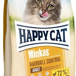 Happy Cat 70411 - Happy Cat Minkas Hairball Control Poultry - Dry Food for Adult Cats - 10 kg Content Happy Cat 70411 - Happy Cat Minkas Hairball Control Poultry - Dry Food for Adult Cats - 10 kg Content