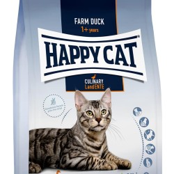 Happy Cat 70565 Culinary Adult Land Duck Dry Cat Food for Adult Cats and Hangovers 300 g Content Happy Cat 70565 Culinary Adult Land Duck Dry Cat Food for Adult Cats and Hangovers 300 g Content
