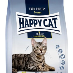Happy Cat 70569 Culinary Adult Land Poultry Dry Cat Food for Adult Cats and Hangovers, 1.3 kg Content Happy Cat 70569 Culinary Adult Land Poultry Dry Cat Food for Adult Cats and Hangovers, 1.3 kg Content