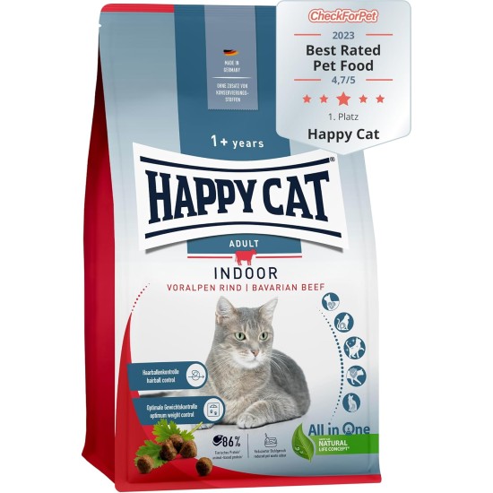 Happy Cat 70569 Culinary Adult Land Poultry Dry Cat Food for Adult Cats and Hangovers, 1.3 kg Content Happy Cat 70569 Culinary Adult Land Poultry Dry Cat Food for Adult Cats and Hangovers, 1.3 kg Content