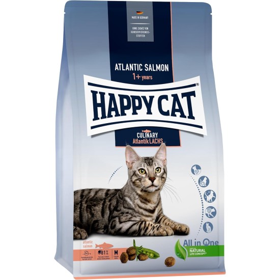 Happy Cat 70569 Culinary Adult Land Poultry Dry Cat Food for Adult Cats and Hangovers, 1.3 kg Content Happy Cat 70569 Culinary Adult Land Poultry Dry Cat Food for Adult Cats and Hangovers, 1.3 kg Content