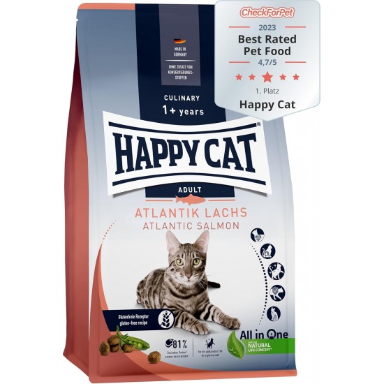 Happy Cat 70569 Culinary Adult Land Poultry Dry Cat Food for Adult Cats and Hangovers, 1.3 kg Content Happy Cat 70569 Culinary Adult Land Poultry Dry Cat Food for Adult Cats and Hangovers, 1.3 kg Content