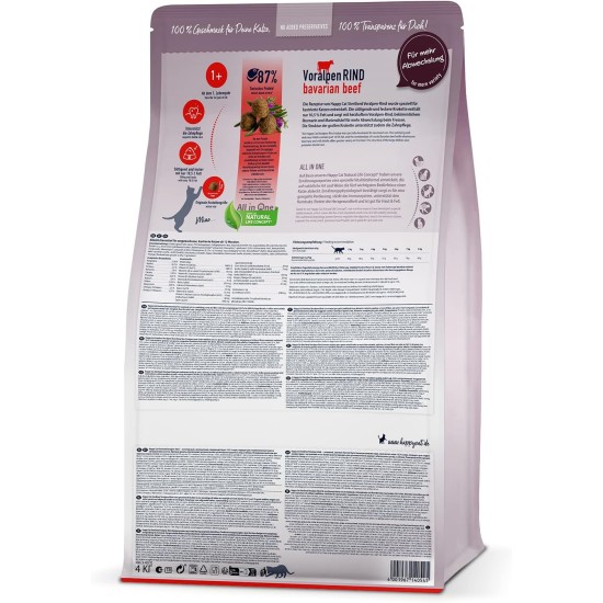 Happy Cat 70569 Culinary Adult Land Poultry Dry Cat Food for Adult Cats and Hangovers, 1.3 kg Content Happy Cat 70569 Culinary Adult Land Poultry Dry Cat Food for Adult Cats and Hangovers, 1.3 kg Content