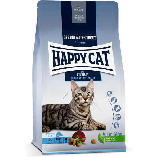 Happy Cat 70569 Culinary Adult Land Poultry Dry Cat Food for Adult Cats and Hangovers, 1.3 kg Content Happy Cat 70569 Culinary Adult Land Poultry Dry Cat Food for Adult Cats and Hangovers, 1.3 kg Content